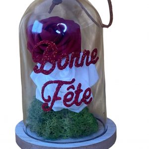Roses sous cloches