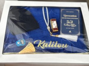 Coffret tapis de prière personnalisé