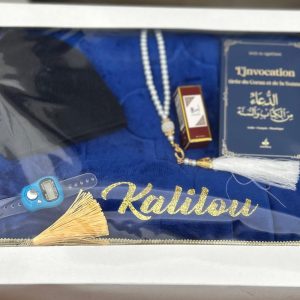 Coffret tapis de prière personnalisé