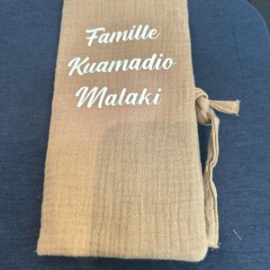 Protège livret de famille personnalisé
