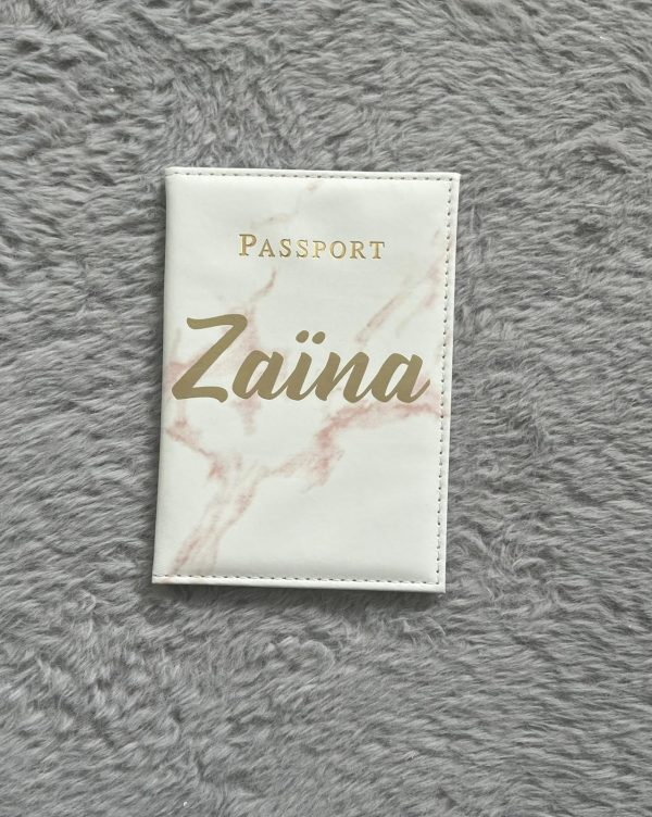 Protège-passeport personnalisé